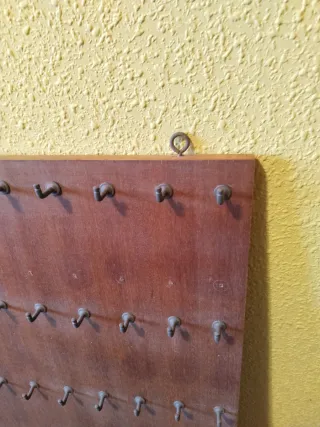 Tablero colgador de llaveros