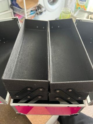 Maletín Organizador Maquillaje Rosa