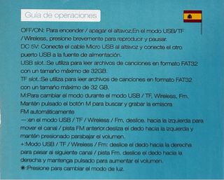 Altavoz Bluetooth Portátil RGB Greatnice