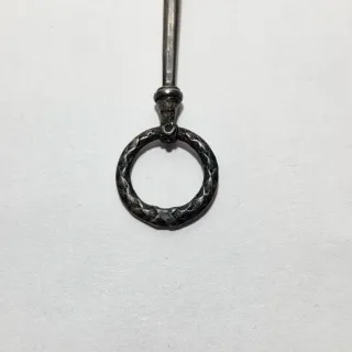 Occhiali da vista lorgnette del'800 manico argento