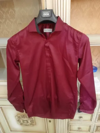 Camicia uomo Marco Manzini rossa