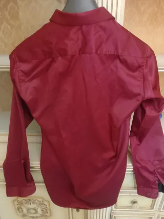 Camicia uomo Marco Manzini rossa