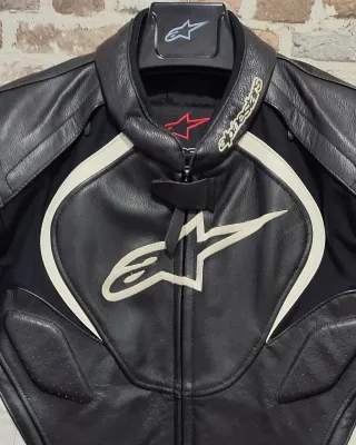 Chaqueta moto Alpinestars Jaws Piel Talla 52