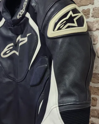 Chaqueta moto Alpinestars Jaws Piel Talla 52
