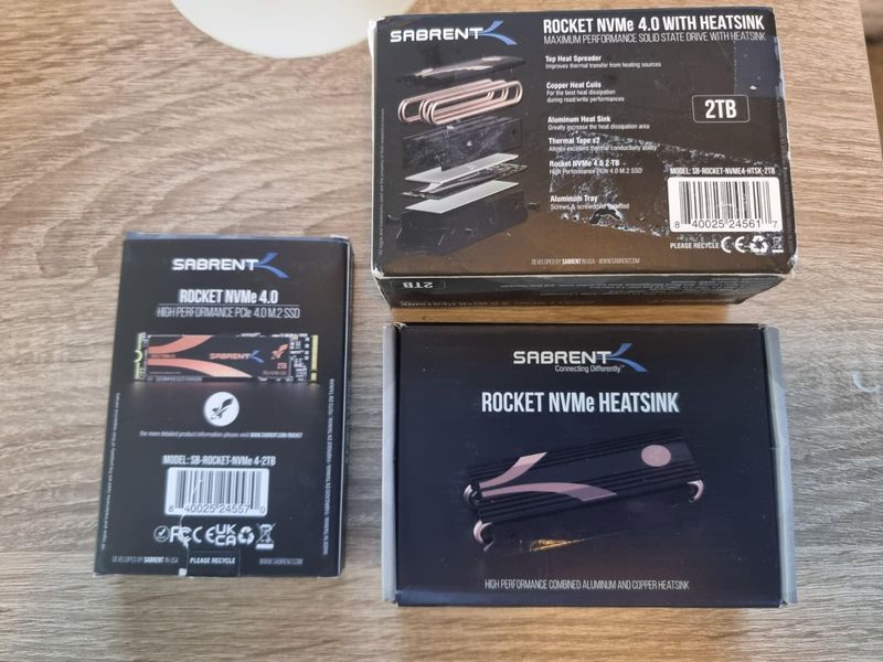 Disco Duro SSD Sabrent Rocket NVMe 4.0 2TB afbeelding 3