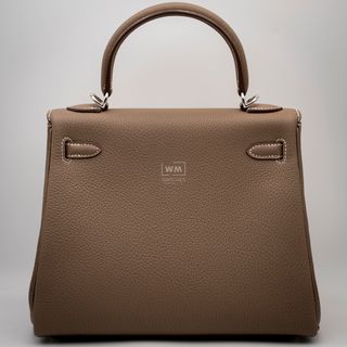 Bolso Hermes Kelly 25 Togo Etoupe Nuevo