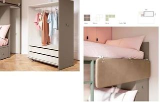 COMPOSICIÓN DE LITERA TREN SONRÍE 80