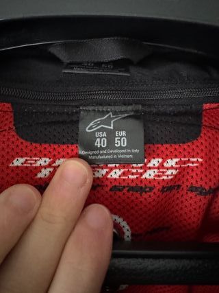 Mono de cuero Alpinestars