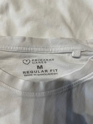 Camiseta Primark Talla M Regular Fit
