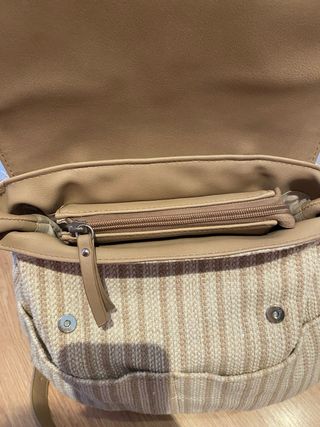 Mochila Paco Martinez Beige y Marrón