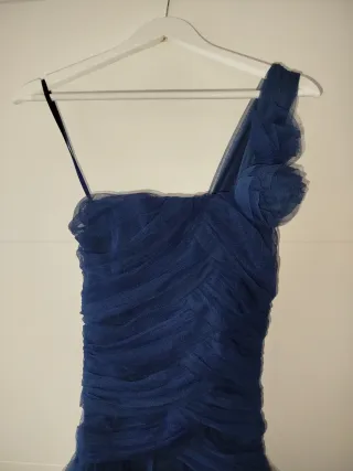 Vestido azul de fiesta talla 36 Firmul@ joven