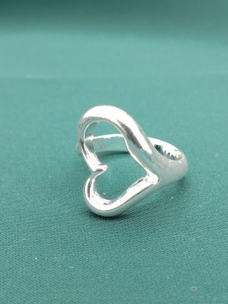 Anillo Corazón Plata de Ley 925