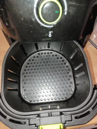 Cecotec Freidora de Aire Negra