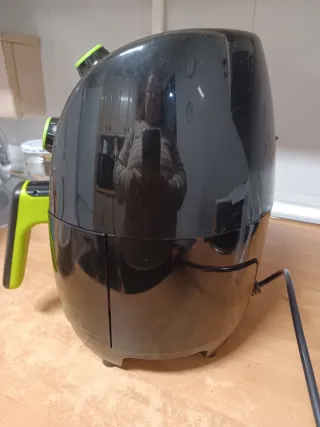 Cecotec Freidora de Aire Negra