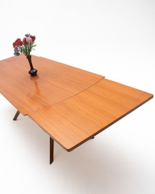 Mesa comedor extensible mid-century