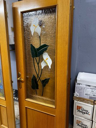 Puertas de madera interior