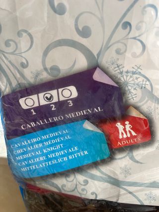 Disfraz Caballero Medieval Atosa Talla Única