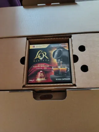 Cafetera L'Or Barista Sublime Compact y espumador.