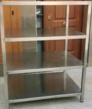 Estantería de acero inoxidable