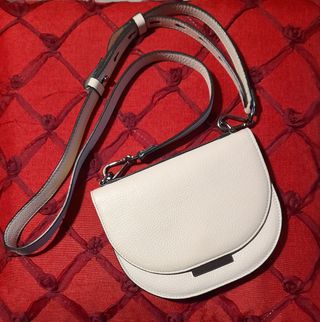 Borsa a tracolla Brunello Cucinelli beige in pelle