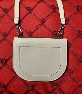 Borsa a tracolla Brunello Cucinelli beige in pelle