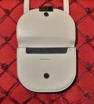 Borsa a tracolla Brunello Cucinelli beige in pelle