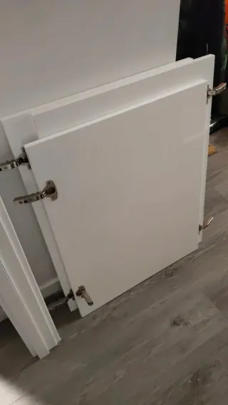 Mueble de cocina blanco