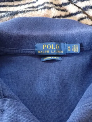 Polo Ralph Lauren Azul y Blanco