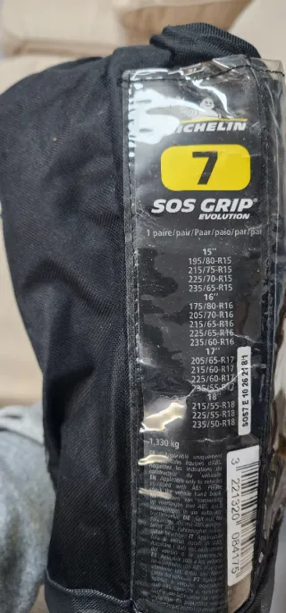 Cadenas para Nieve Michelin SOS GRIP T7