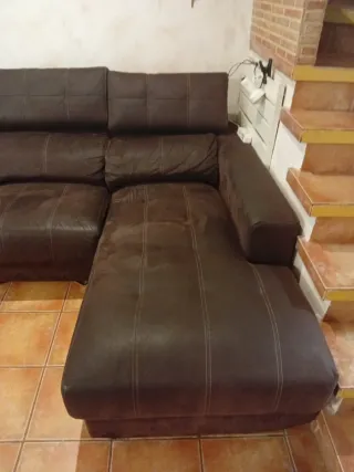 Sofá modular 3 plazas + chaise longue