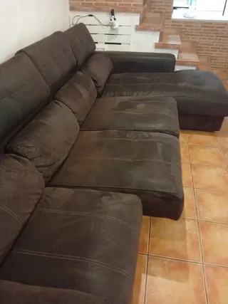 Sofá modular 3 plazas + chaise longue