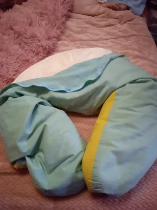 Cojín de lactancia reversible y lavable