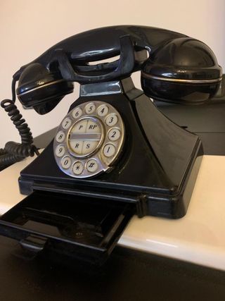 Telefono vintage con cassetto raro