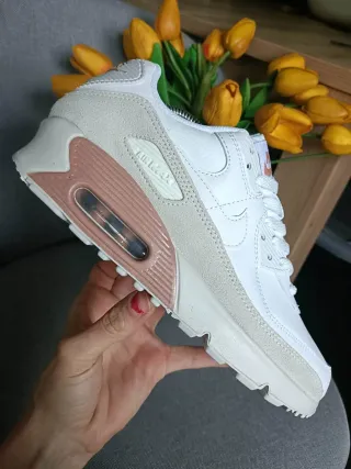 Nike Air Max 90 White Bronze T38