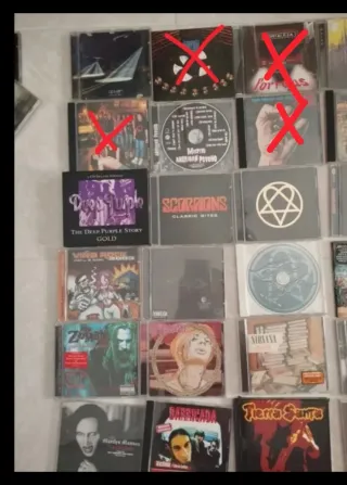 CDs de música