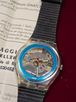 Swatch Disque Blue GK113 del 1988