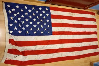 Antigua y gran bandera de Estados Unidos 2mx1m