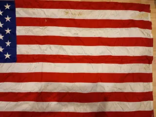 Antigua y gran bandera de Estados Unidos 2mx1m