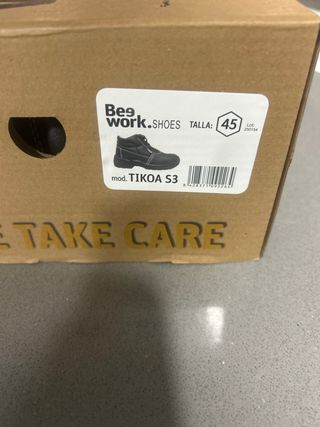 Bota seguridad talla 45 sin estrenar