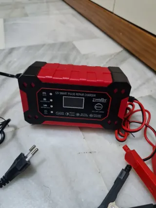 Cargador Batería Coche Moto 12V JINNUOYI