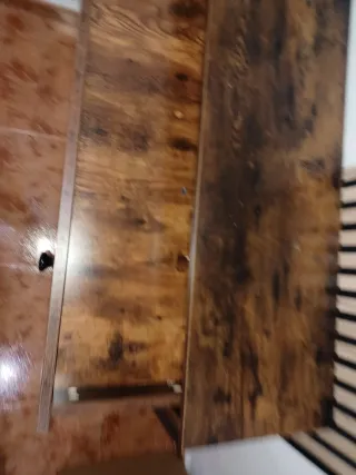 Mueble de entrada  espejo y panel trasero