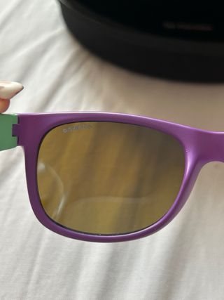 Gafas de sol Polaroid niña morado/verde