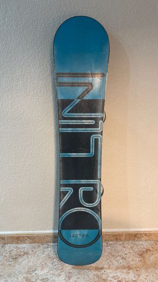 Tabla Snowboard Nitro Lectra 152 + Fijaciones