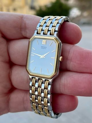 Reloj Seiko Tank Vintage Nuevo *Año 1988*