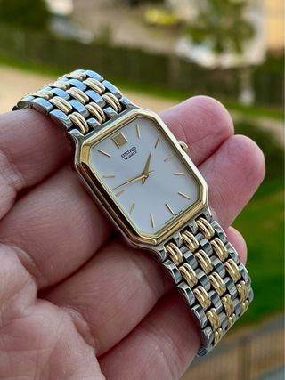 Reloj Seiko Tank Vintage Nuevo *Año 1988*