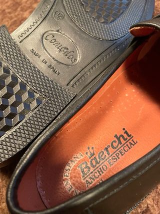 Mocasines Baerchi Hombre Negro Talla 42 Nuevos