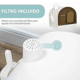 Box per gatti con sabbia chiusa