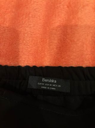 Falda pantalón negra