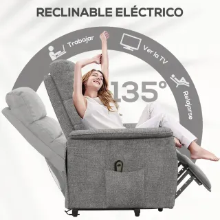 Sillón Relax Eléctrico Levanta Personas