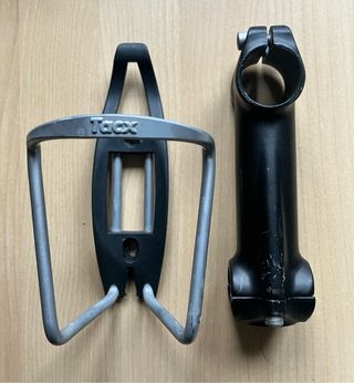 Porta bidón y potencia aluminio